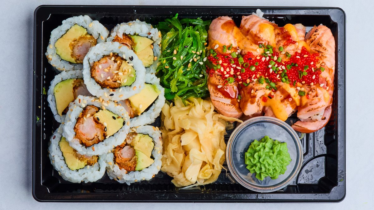 Flambert Meny - 12 Biter – Lilly's Sushi & Wok