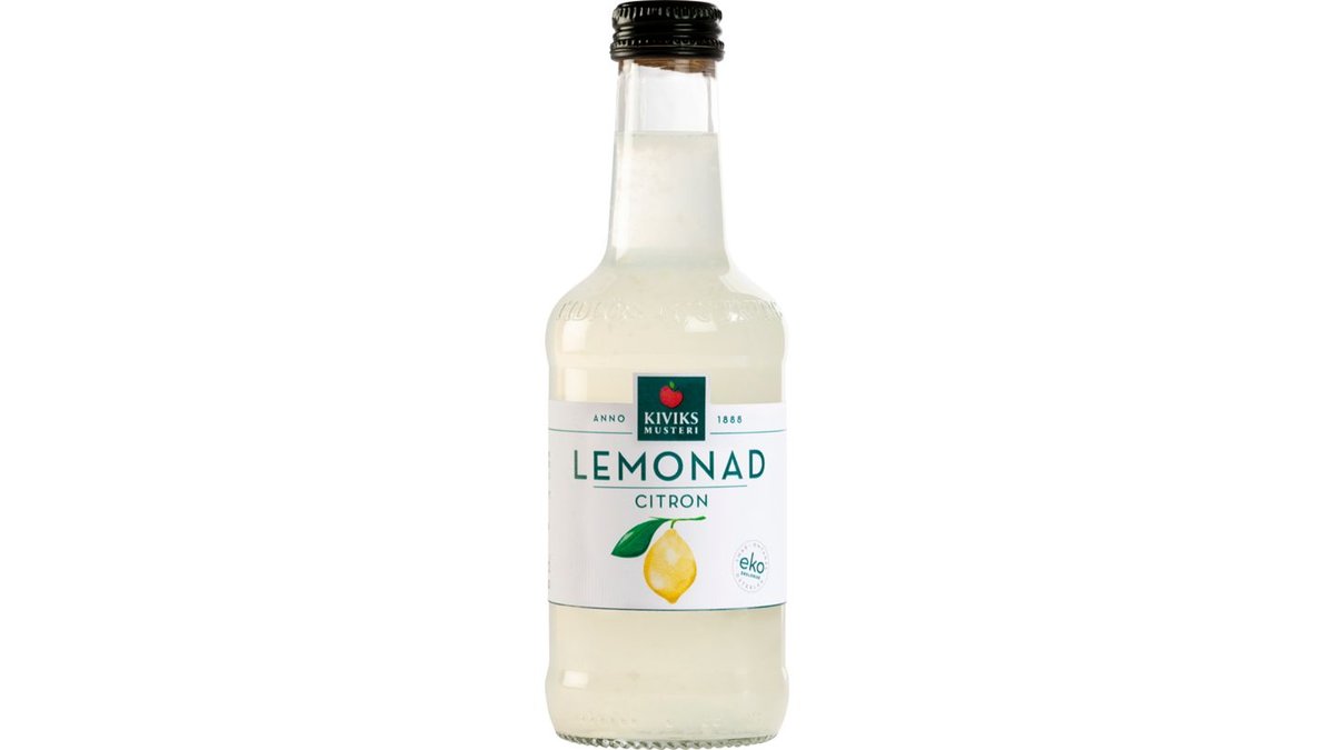 Kiviks Musteri Lemonad Citron 27,5cl – Lemonad ekologisk citron är en klassisk frisk lemonad med sm...