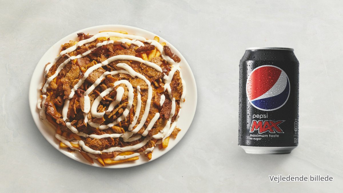 Kebab Box Menu – Serveret med valgfri 0,33 l sodavand.