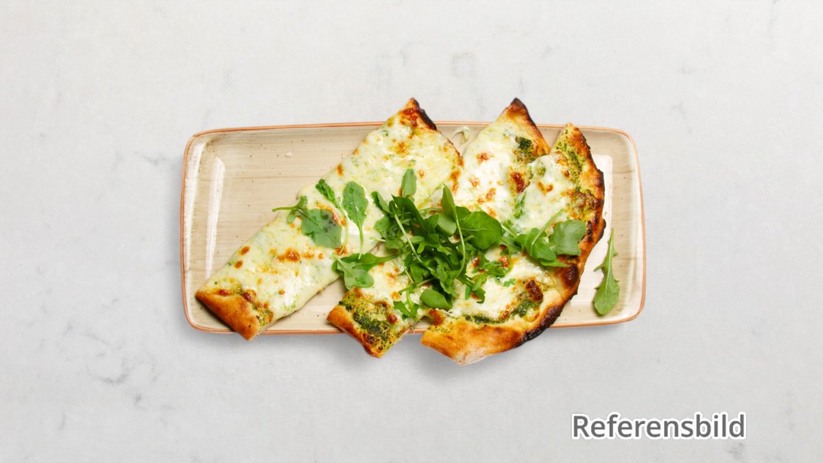Vitlöksbröd – Ugnsbakat pizzabröd, färsk vitlök, olivolja, persilja