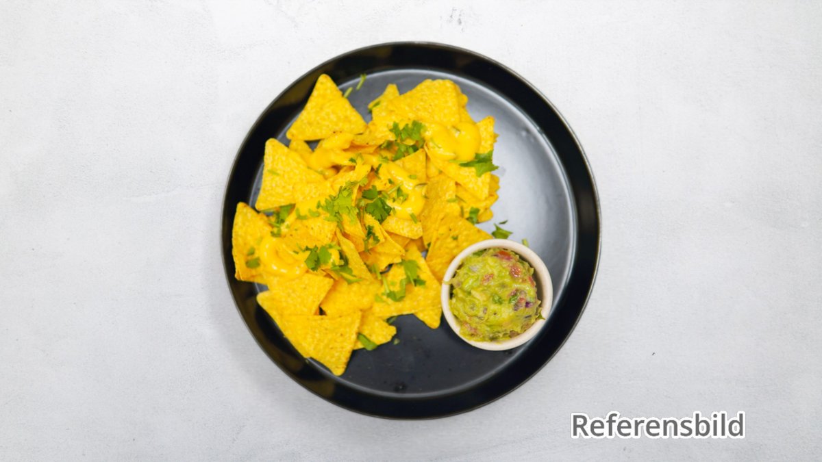 Macho Nacho – Guacamole med pico di gallo, fetaost och nachochips.