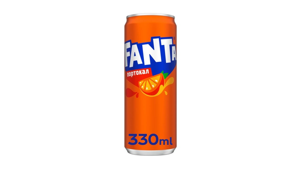 Fanta Портокал 330мл – Fanta утолява жаждата и освежава – тя е винаги и навсякъде д...
