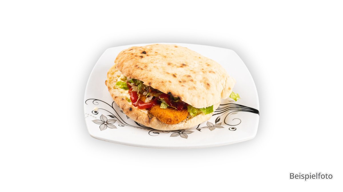Chicken India Burger – mit Currysoße