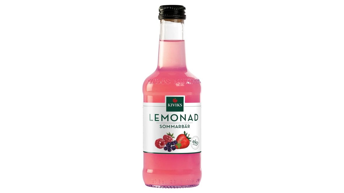 Lemonad Sommarbär 27,5cl - Kiviks Musteri – Låt sommaren stanna kvar lite längre med vår Lemonad Sommarb...