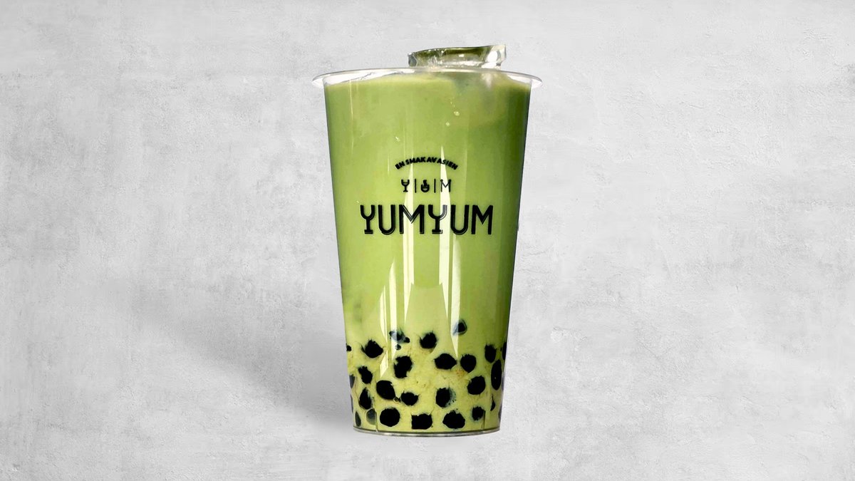 T5. Matcha latte bubbelte