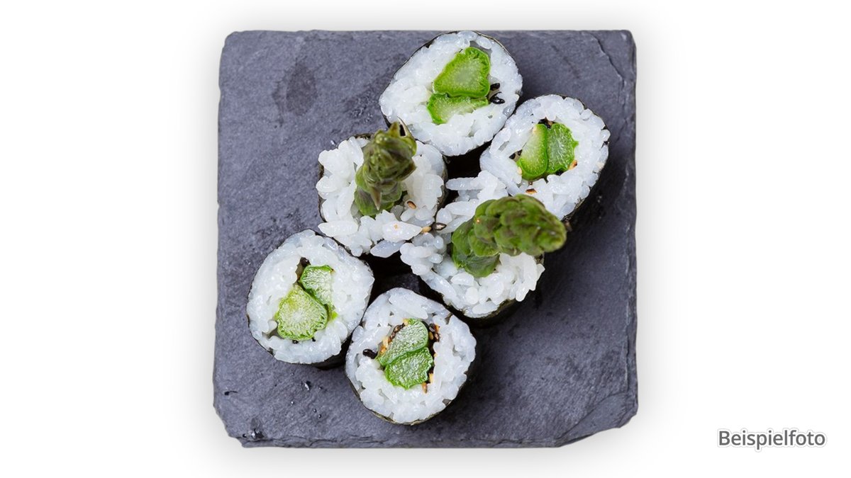 Asupara Maki – green asparagus