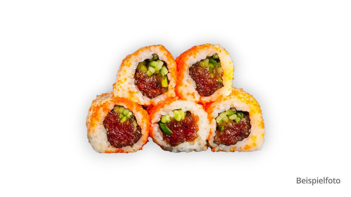 Spicy Tuna I.O – with tuna, cucumber, chives and chili sauce