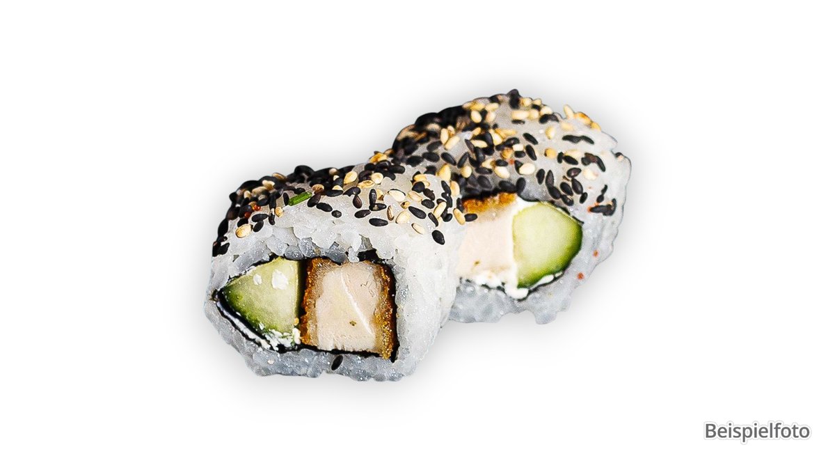 Crispy Chicken Roll – with chicken, peanut butter and avocado