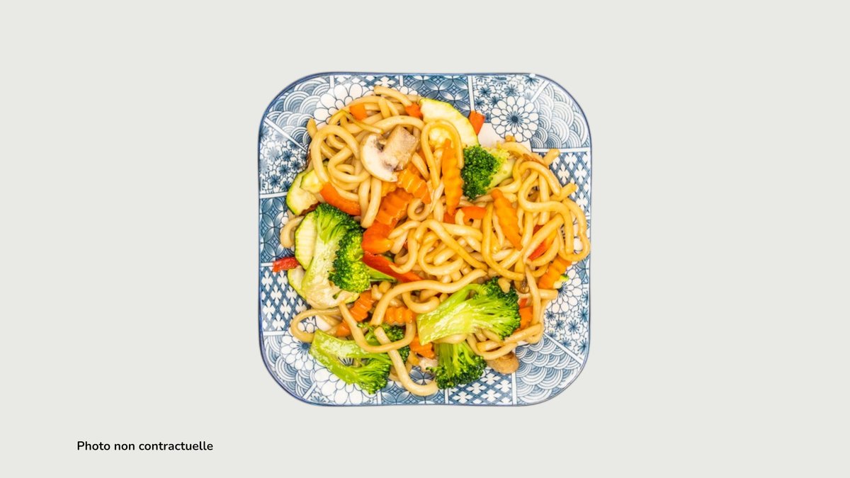 Nouilles sautées aux légumes