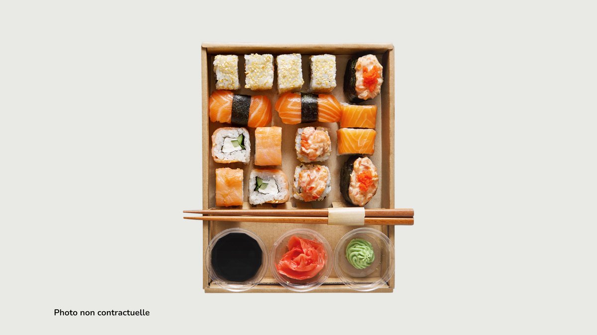 Combo sushi (18 pièces)