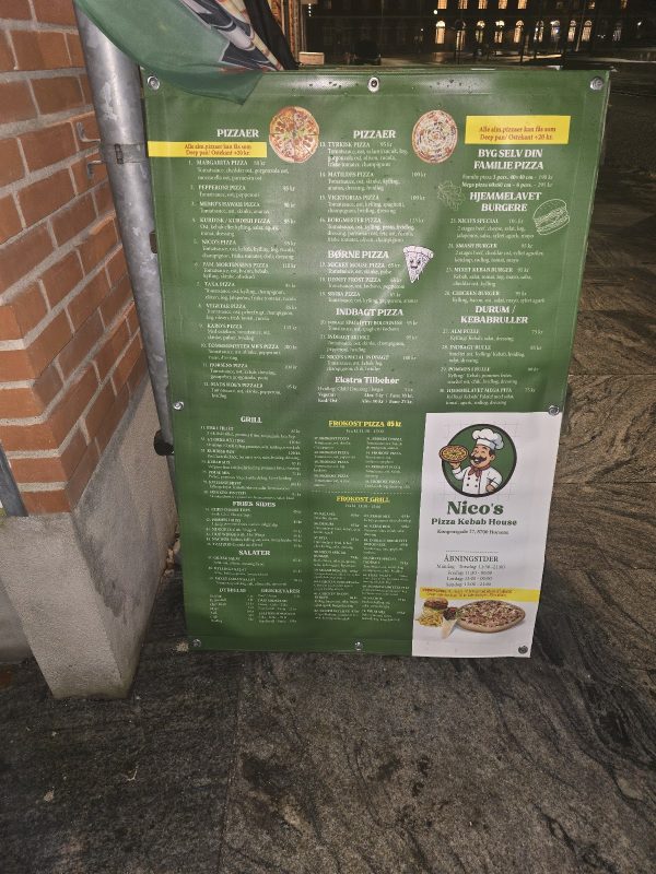 Nicos Pizza Kebab House